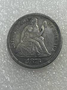 1876 Seated Liberty Dime