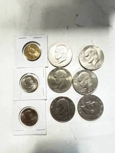 Susan B Anthony & Eisenhower Dollars