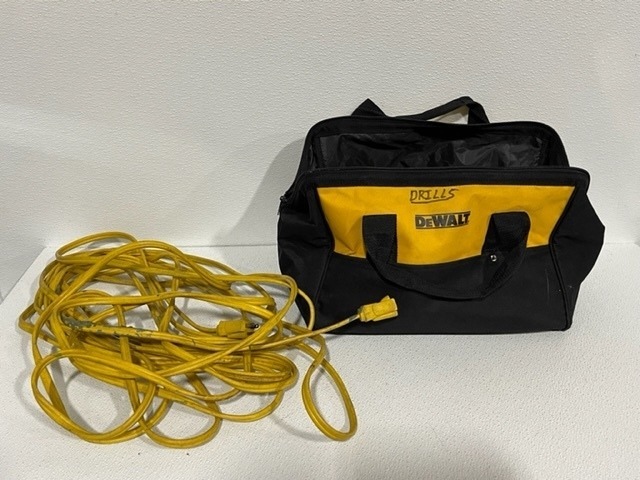 DeWalt Tool Bag and Extension Cord