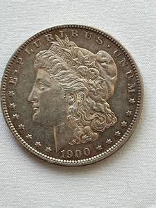 lot 11 image: 1900 Morgan Silver Dollar