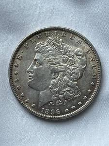 lot 18 image: 1896 Morgan Silver Dollar