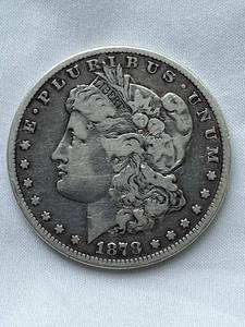 lot 20 image: 1878-CC Morgan Silver Dollar