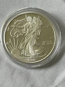 lot 59 image: One Troy Ounce .999 Fine Silver (American Eagle) in Sealed Case