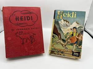 lot 103 image: Two Vintage Heidi Books by Johanna Spyri