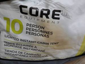 Core 10 Person Lighted Tent -instan...