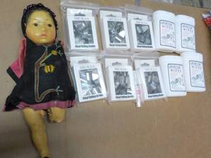 Silver Wipes, Vintage Doll and Viny...