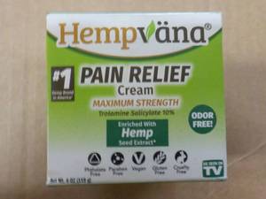Hempvana Pain Relief Cream past ex...
