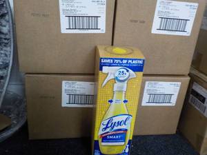 4 - 32 count boxes Lysol Smart Clea...