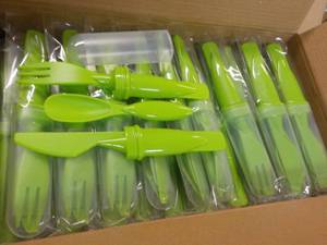 Box of 50 Plastic Cutlery Sets...