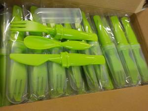 Box of 50 Plastic Cutlery Sets...