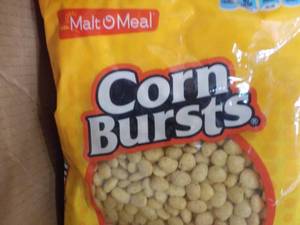 4 - 12 oz Bags Malt O meal Corn Bur...