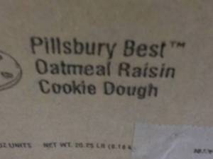Box of Frozen Pillsbury Best Oatmea...