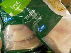 3 - 32 oz Frozen Bags Tilapia Skinl...