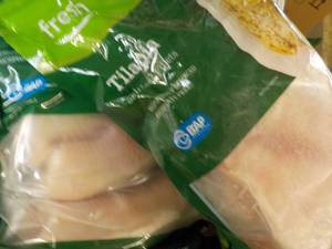 3 - 32 oz Frozen Bags Tilapia Skinl...