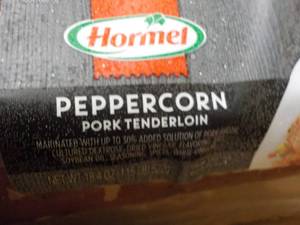 4 Hormel Frozen Peppercorn Pork Ten...