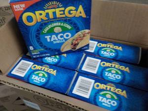6 - 8 ct 3.3 oz Ortega Taco Shells...
