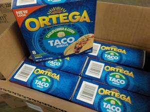 6 - 8 ct 3.3 oz Ortega Taco Shells...