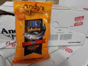 12 - 10 oz Pkgs Andys Fish Breadin...