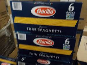 2 - 6 ct boxes Barilla Thin Spaghet...