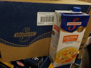 12 - 32 oz Swansons Chicken Broth...