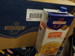 12 - 32 oz Swansons Chicken Broth...