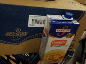 12 - 32 oz Swansons Chicken Broth...