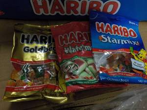 20 - 4 oz Bags Variety Haribo Gummi...