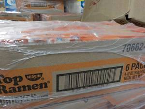 6 Pack Top Ramen Chicken Flavor be...