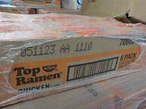 6 Pack Top Ramen Chicken Flavor be...