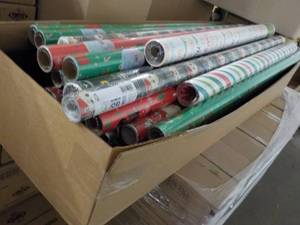 Large Box of Xmas Wrapping Paper...