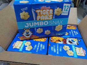 2 - 4 ct 5.4 oz Pkgs Tiger Paws Jum...