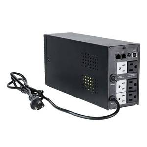 600VA 360W Back UPS Battery Backup Intelligent LCD Battery Backup and Surge Protector, Uninterruptible Power Supply, Battery Backup for Computer  783057102933