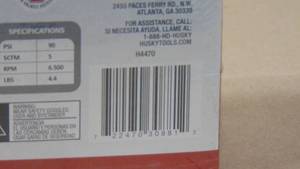HUSKY 800 ft.lbs. of torque in high setting 12 in. High-Low Impact Wrench 722470308812