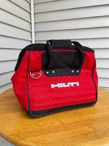 lot 7 image: Extra Large Hilti Tool Bag  Color Red  Size xl