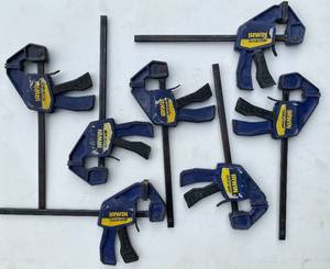 lot 40 image: Large lot of smaller clamps