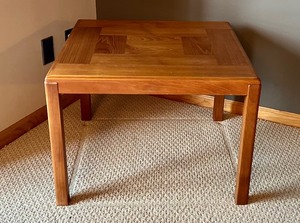 Danish Mid Century Accent Table by Mbelfabrik
