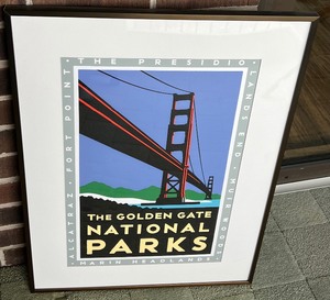 Framed Golden Gate National Parks Print