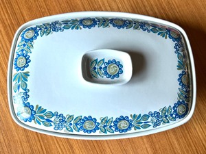Vintage Figgjo Tor Viking Covered Casserole Dish