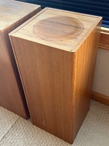 Pair of Danish Teak Pillars