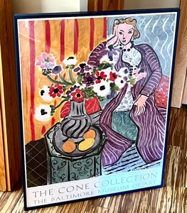 Henri Matisse The Cone Collection The Baltimore Museum of Art Framed Poster Print