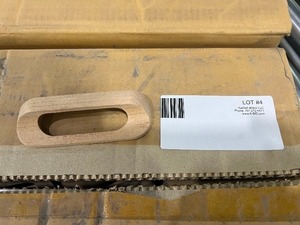 LOT OF 400 MAPLE DRAWER DOOR PULLS