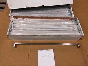 LOT OF 50 SATIN STAINLESS STEEL DRAWER DOOR PULLS