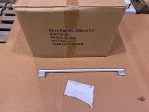 LOT OF 100 ALUMINUM BOSS HANDLES