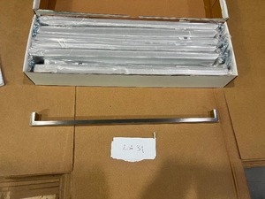 LOT OF 20 SATIN STAINLESS STEEL DRAWER DOOR PULLS