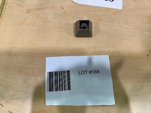 LOT OF 25 BRUSHED NICKEL KNOBS