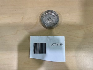 LOT OF 150 2-516 DIAMETER SATIN NICKEL DRAWER PULLS