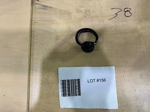 LOT OF 38 BLACK POWDER COATED RINGS