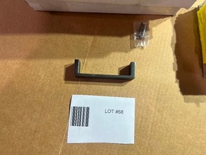 LOT OF 88 BRUSHED BLACK NICKEL DRAWER DOOR PULLS