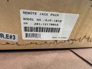 LG REMOTE JACK PACK MODEL RJP-101M NEW IN BOX