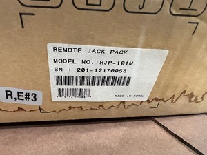 LG REMOTE JACK PACK MODEL RJP-101M NEW IN BOX